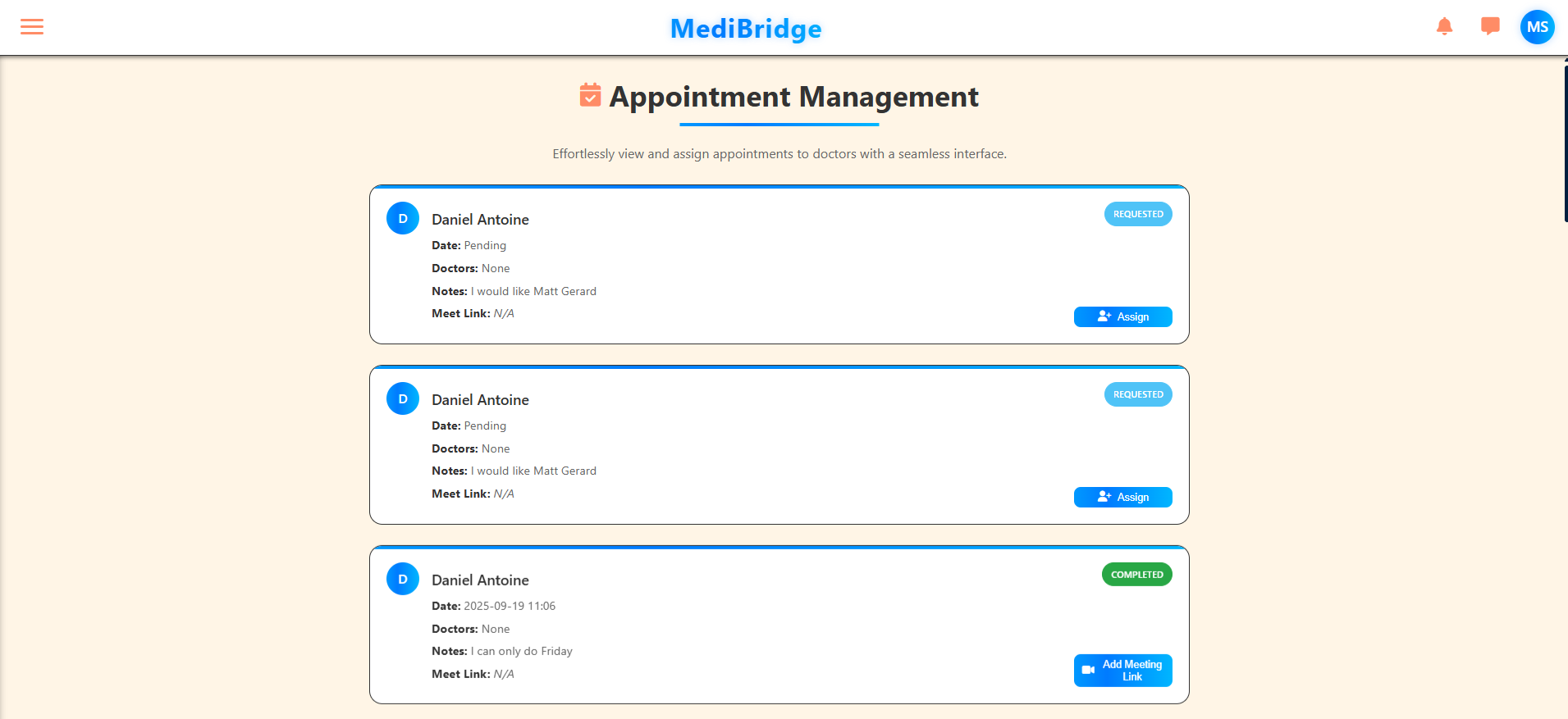Medical Consultation