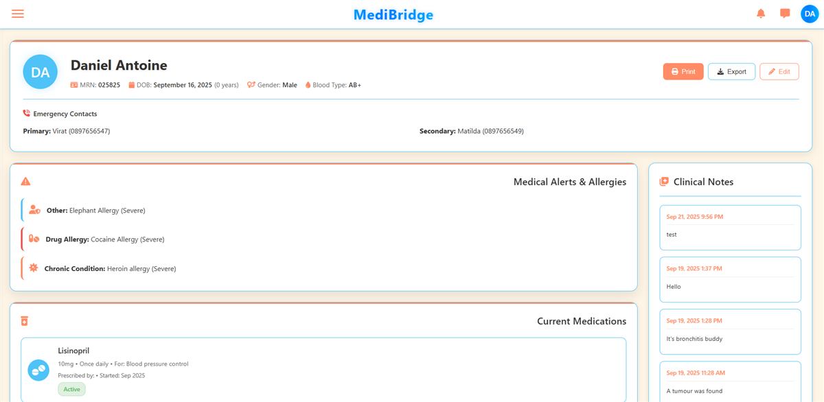 Health Portfolio